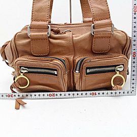 Chloé With Pouch 870032 Brown Leather Satchel