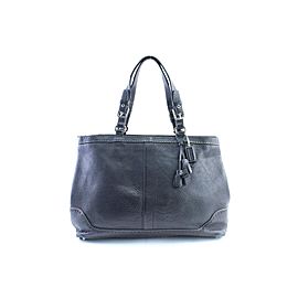 Coach Zip 5mr0215 Black Leather Tote