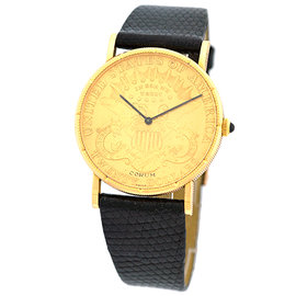 Corum 1899 U.S. $20 Coin 18K Yellow Gold Watch