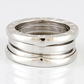 BVLGARI :18K white Gold Ring US4.5 ,EU48 LXKG-339