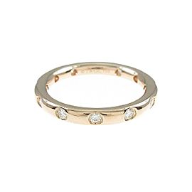 TIFFANY & Co 18K Pink Gold Bizetto Ring LXGYMK-957