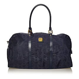 MCM Visetos Nylon Travel Bag