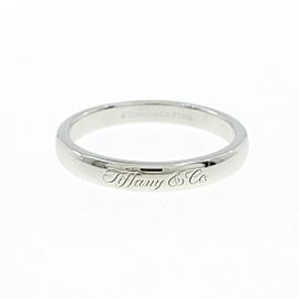 TIFFANY & Co 950 Platinum Notes Ring LXGYMK-884