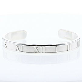 TIFFANY & Co 925 Silver Atlas Bangle LXGBKT-1193