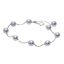 TASAKI 18K White Gold Pearl Bracelet QJLXG-165