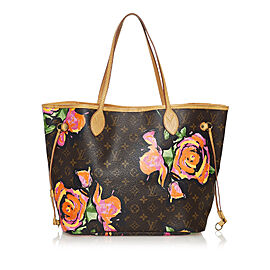 Louis Vuitton Monogram Roses Neverfull MM