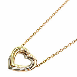 Cartier 18k White , Yellow and Pink Gold Trinity Necklace LXGQJ-1121