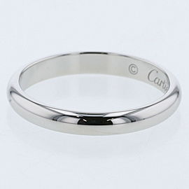 CARTIER 950 Platinum 1895 Wedding Ring LXGBKT-115