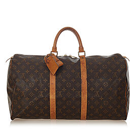 Louis Vuitton Monogram Keepall 50