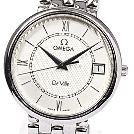 OMEGA De Ville Prestige Stainless Steel/SS Quartz Watch Skyclr-1386