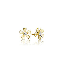 Wonderland Orchid Stud Earrings - Medium