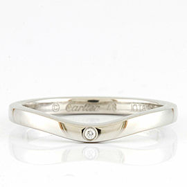 CARTIER: 950 Platinum Ring US 4.5 ,EU 48- LXKG-374