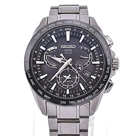 SEIKO Astron Stainless Steel/ceramic/Stainless Steel Solar Powered Radio Watch