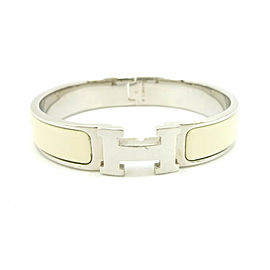 HERMES Brass Click Crack PM Enamel Bangle