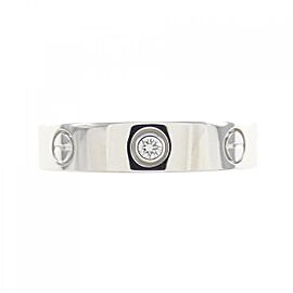 Cartier Mini Love 18k White Gold Diamond Ring