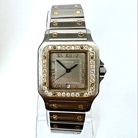 CARTIER SANTOS GALBEE DIAMOND Watch NEW Model