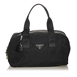 Prada Tessuto Boston Bag