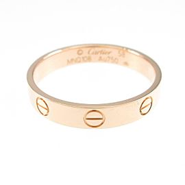 Cartier 18K Pink Gold Mini Love Ring LXGYMK-561