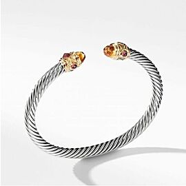 David Yurman Renaissance Bracelet with Citrine & 14K Gold,5mm