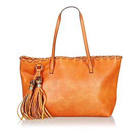 Marrakech Leather Tote Bag