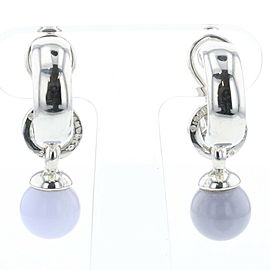 TIFFANY & Co 925 Silver Stone Ball Earrings LXGBKT-769