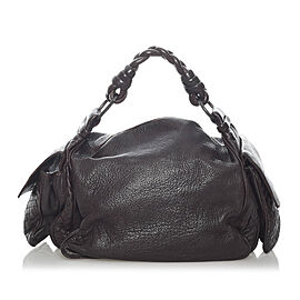 Bottega Veneta Intrecciato Leather Handbag