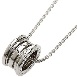 BVLGARI 18K white Gold B.zero1 Necklace QJLXG-1370