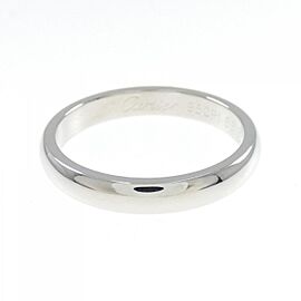 Cartier 950 Platinum wedding US 7.5 Ring E0927