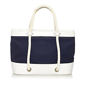 Burberry Canvas Tote Bag