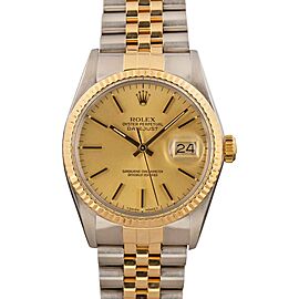 Rolex Datejust Stainless Steel and Gold Jubilee Watch