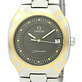 OMEGA Seamaster Polaris 18K Gold Steel Mens Watch 396.1022 LXGoodsLE-297