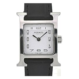 HERMES H mini HH1.110 Stainless Steel Quartz Watch LXGJHW-490