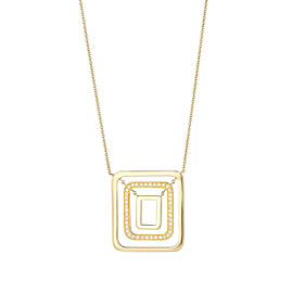 Piece Square Swing Necklace - Medium