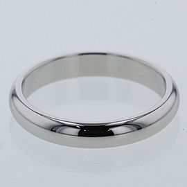 CARTIER 950 Platinum 1895 Wedding Ring LXGBKT-314