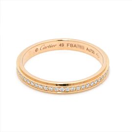 Cartier 18K pink gold Diamond Ring