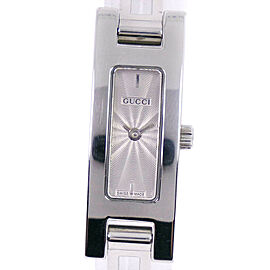 GUCCI Stainless Steel Quartz Women SilverDial Watches LXNK-38