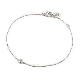 CARTIER 18K white gold Diamond: 1 stone Diaman Leger Diamond Bracelet CHAT-230