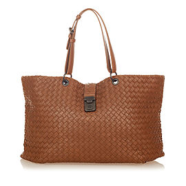 Bottega Veneta Intrecciato Capri Tote Bag