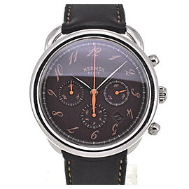 HERMES Arceau AR4.910 Stainless Steel Automatic Watch LXGJHW-499