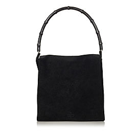 Bamboo Suede Handbag