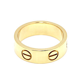 Cartier 18K Yellow Gold Love Ring