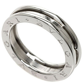 BVLGARI 18K White Gold B.zero1 Ring US 7.5 QJLXG-1385