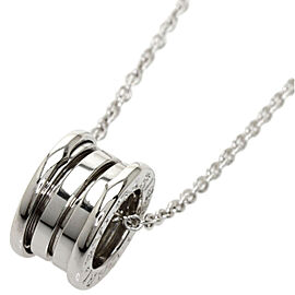 BVLGARI 18K white Gold B.zero1 Necklace QJLXG-1364