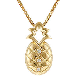 POLA 18K Yellow Gold Necklace LXKG-696