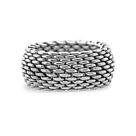 Tiffany & Co. Somerset Mesh Band Ring