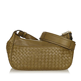 Bottega Veneta Intrecciato Leather Crossbody Bag