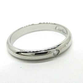 Cartier 950 Platinum Diamond Ring LXJG-26