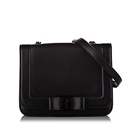 Ferragamo Vara Leather Crossbody Bag