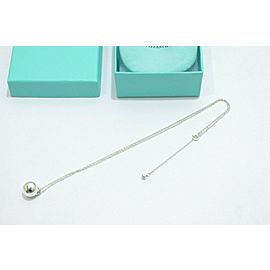 TIFFANY & Co Sterling Silver Ball Pendant Necklace LXGoods-251