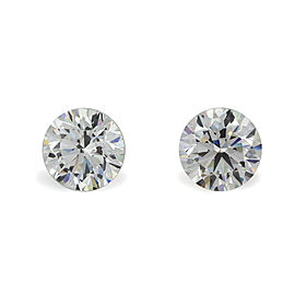 Diamond 4.02ct F/VS2 GIA Certificate Earrings